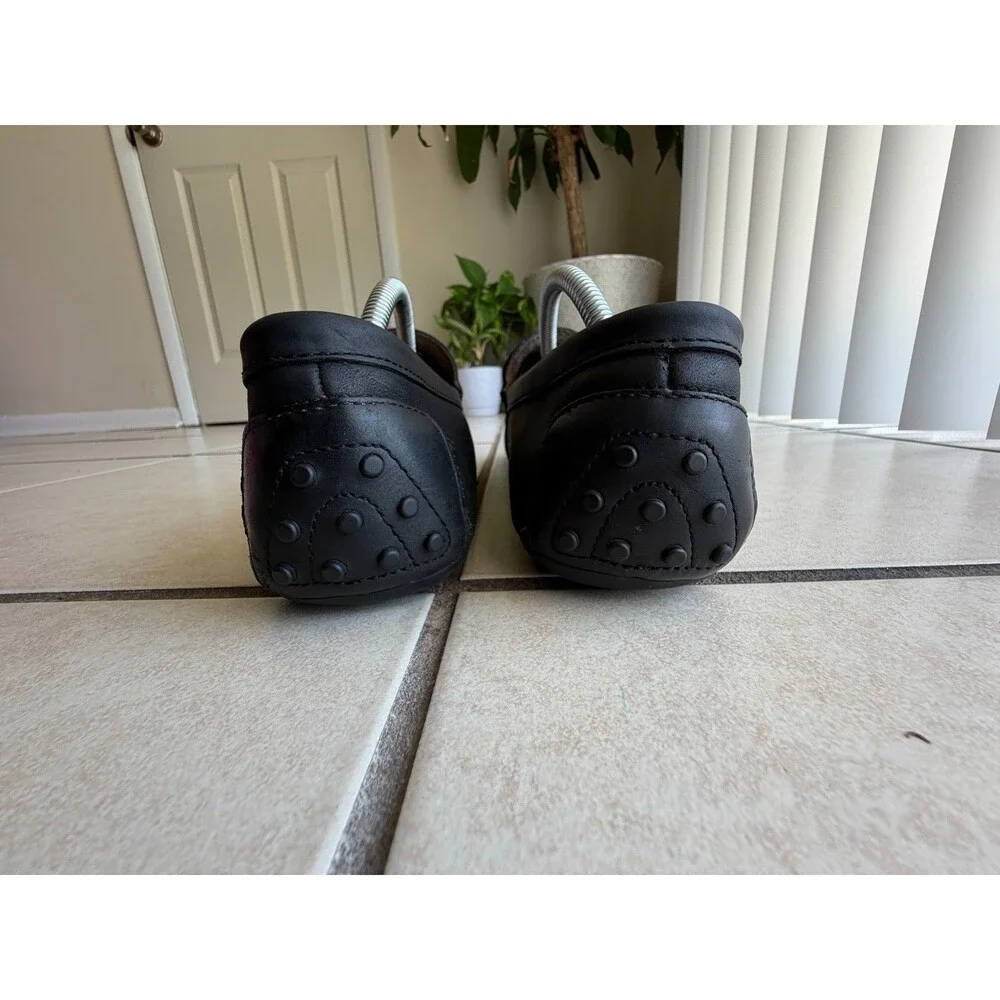 Polo Ralph Lauren Men’s Size 11 D Woodley Black Leather Driving Loafers Shoes